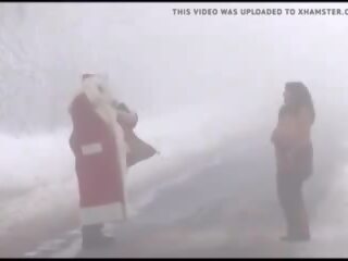 Milena Meets Santa Claus on the Winter Road: Free x rated film 1c | xHamster