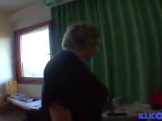 French Chubby Granny: Free dirty clip show 50