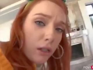 Redhaired enchantress really loves to get fucked from behind - Pov-porn.net