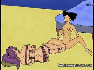 Simpsons y futurama hentai orgías