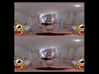 VR x rated clip great Lesbian Orgy in 360