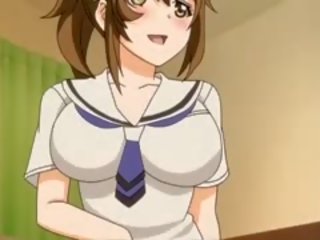 Tremendous to trot Romance Anime video With Uncensored Big Tits, Group